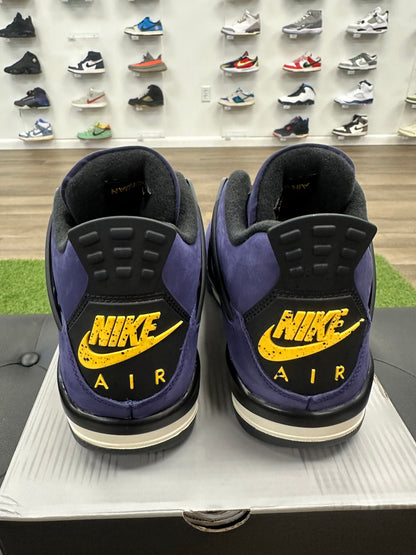 Jordan 4 Retro Lakers (GS) - Size 6.5