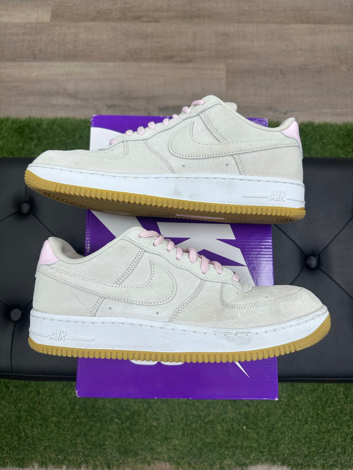 Nike Air Force 1 Low SB Light Orewood Brown Pink