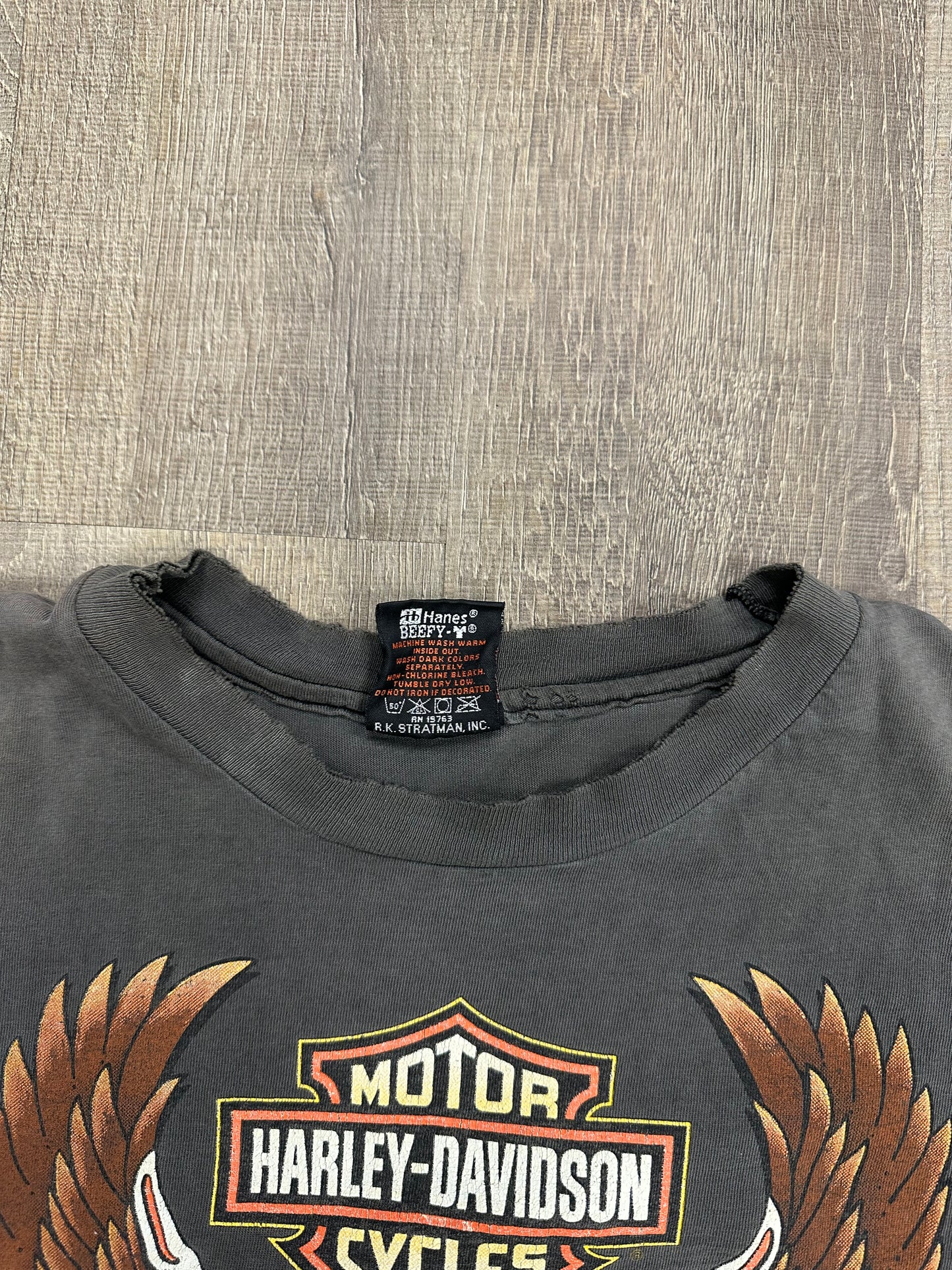 Vintage Harley Davidson York - Size Large (U)
