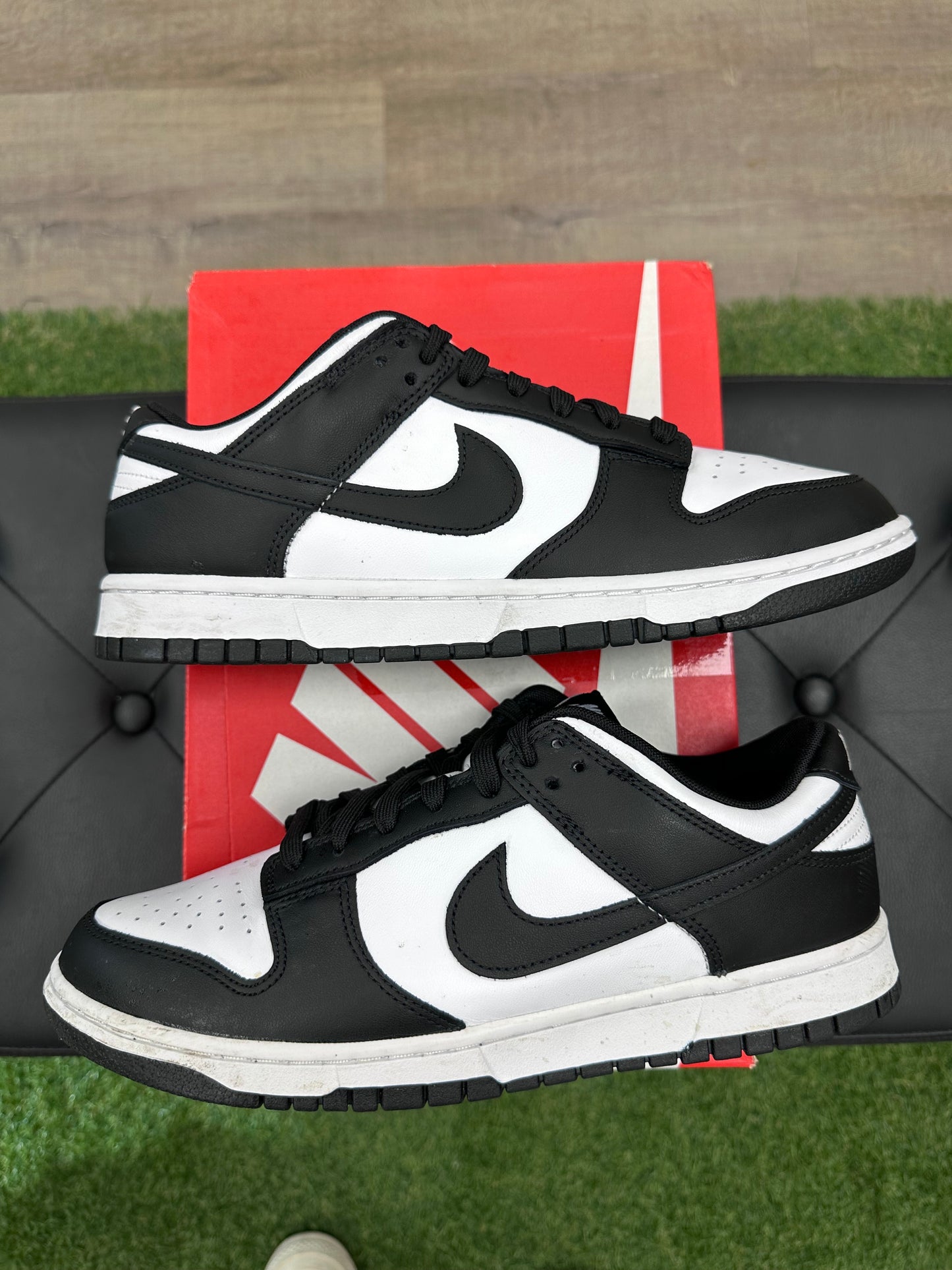 Nike Dunk Low Retro White Black Panda - Size 10.5 (U)