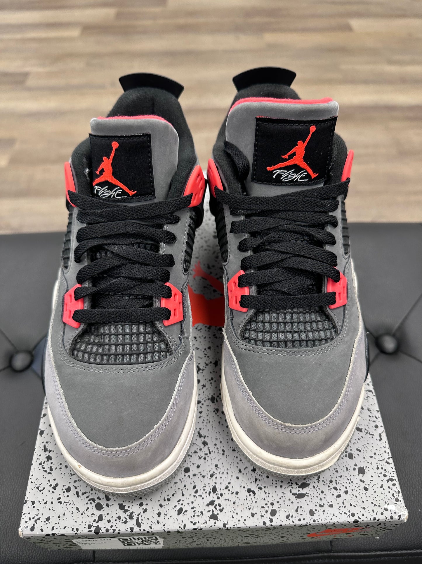 Jordan 4 Retro Infrared (GS) - Size 5Y (U)