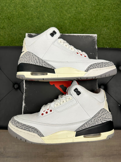 Jordan 3 Retro White Cement Reimagined - Size 9 (U)