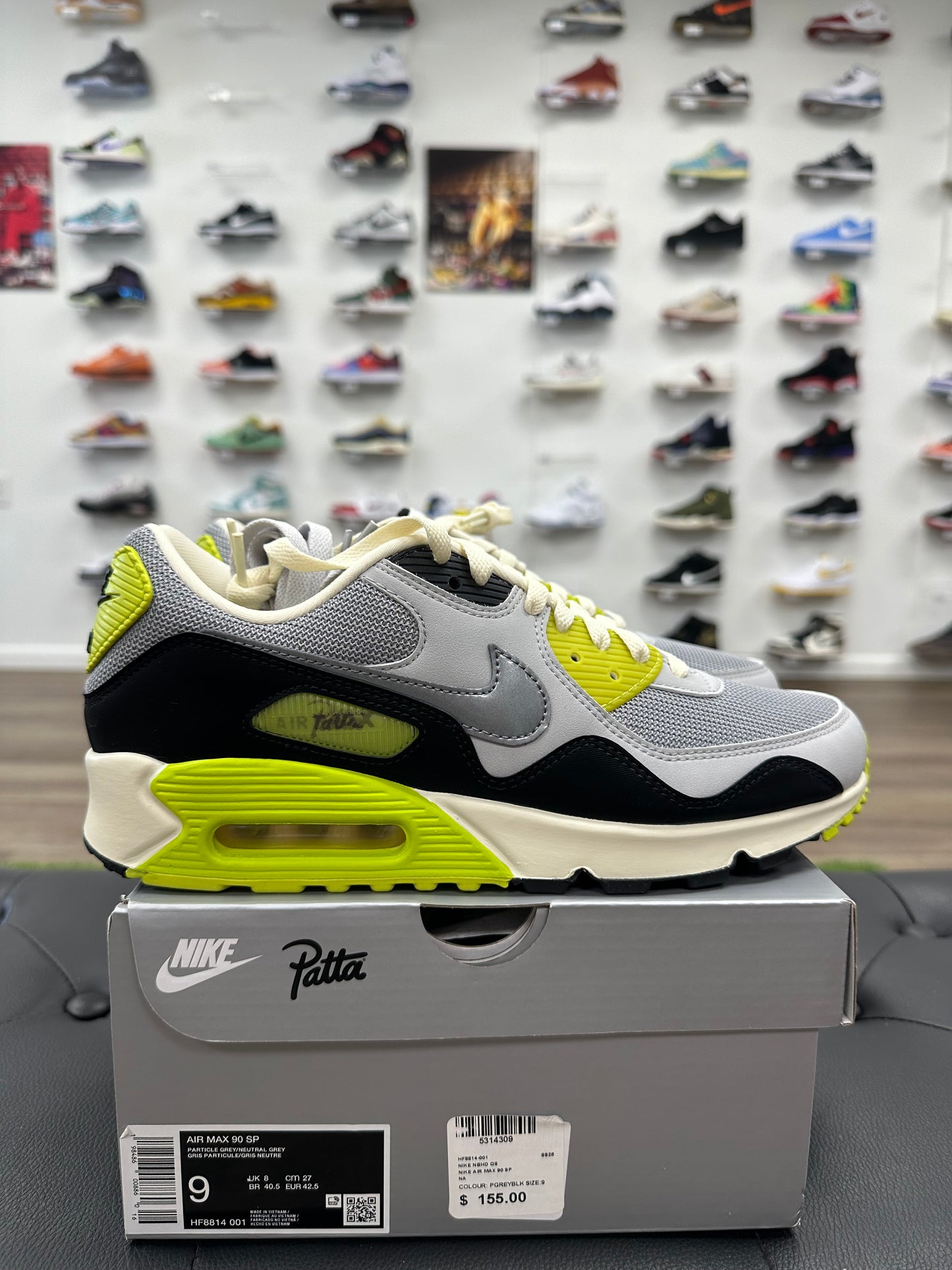 Nike Air Max 90 SP Patta Waves Cyber - Size 9