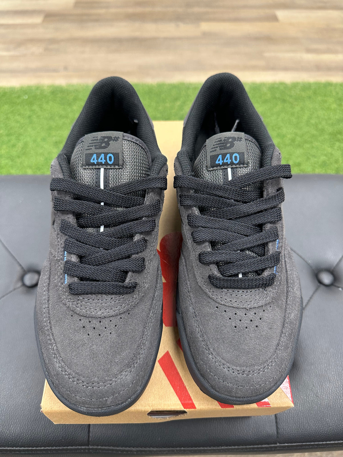 New Balance Numeric 440v2 Black Cement Black