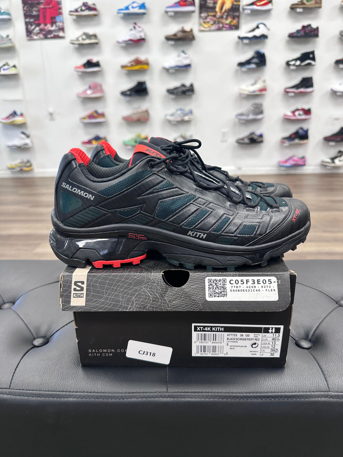 Salomon XT-4K Kith Kithmas Black