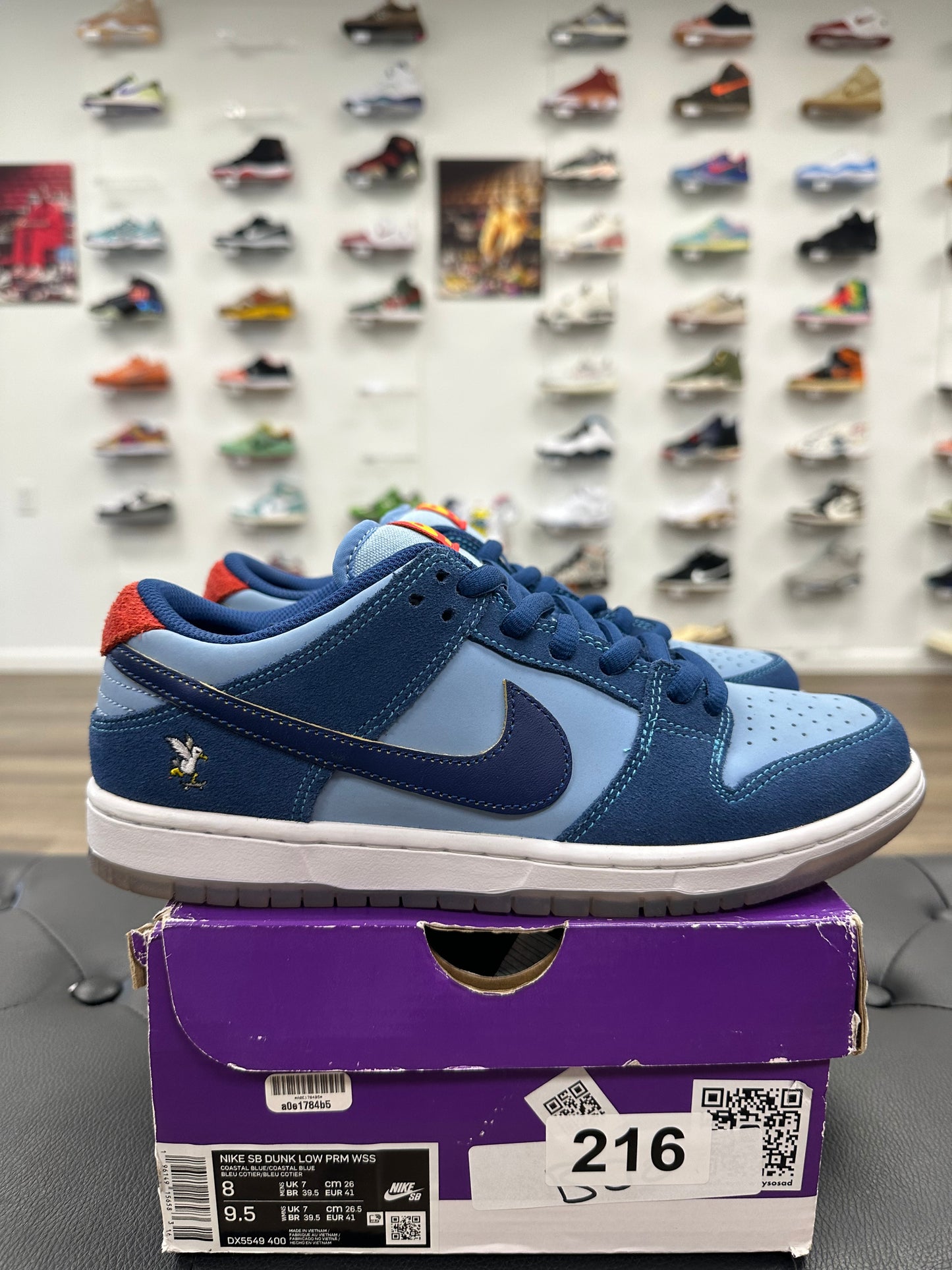 Nike SB Dunk Low Pro Why So Sad? - Size 8 (U)