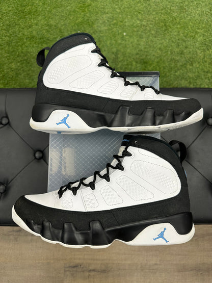 Jordan 9 Retro University Blue - Mens (U10.5)