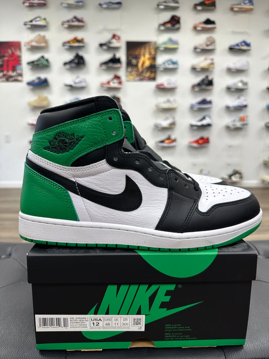 Jordan 1 Retro High OG Lucky Green - Size 12 (U)