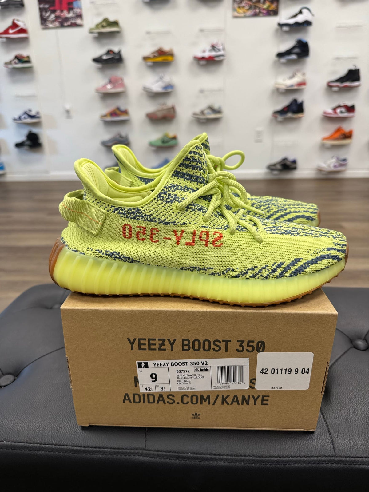 adidas Yeezy Boost 350 V2 Semi Frozen Yellow