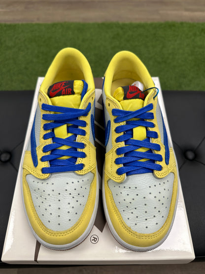 Jordan 1 Retro Low OG SP Travis Scott Canary (Women's) - Size 6W (U)