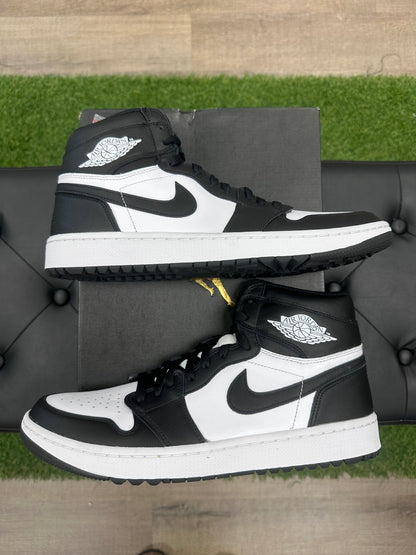 Jordan 1 Retro High Golf Black White - Size 12