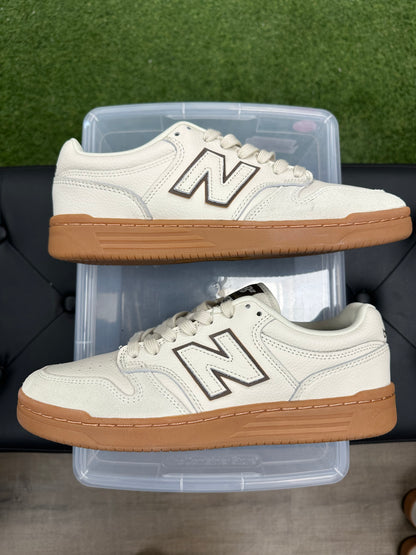 New Balance Numeric 480 Sea Salt Brown Gum - Mens (U10) (2)