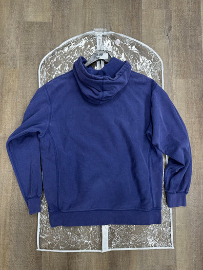 Supreme FTP Arc Hooded Sweatshirt Washed Navy - Size Large (U)