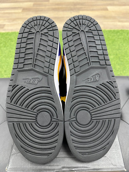 Jordan 1 Mid Lakers (2022) - Size 10