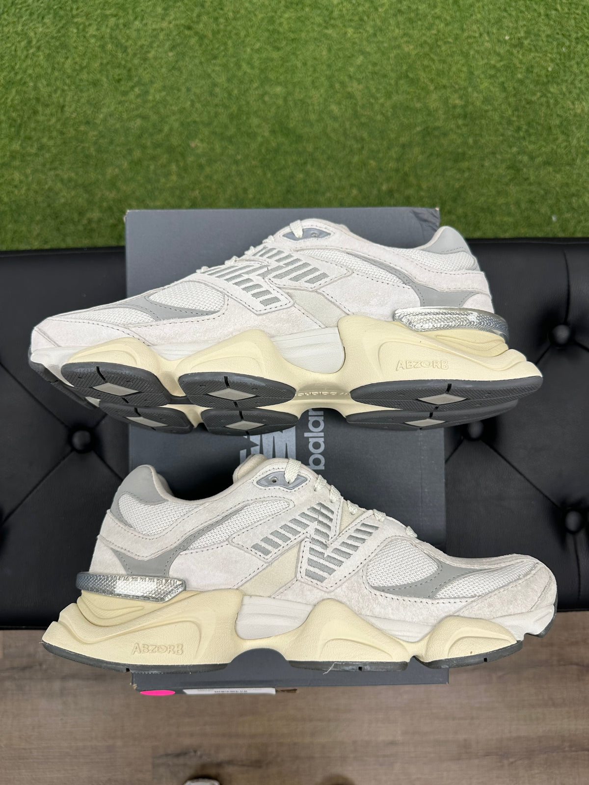 New Balance 9060 Sea Salt White