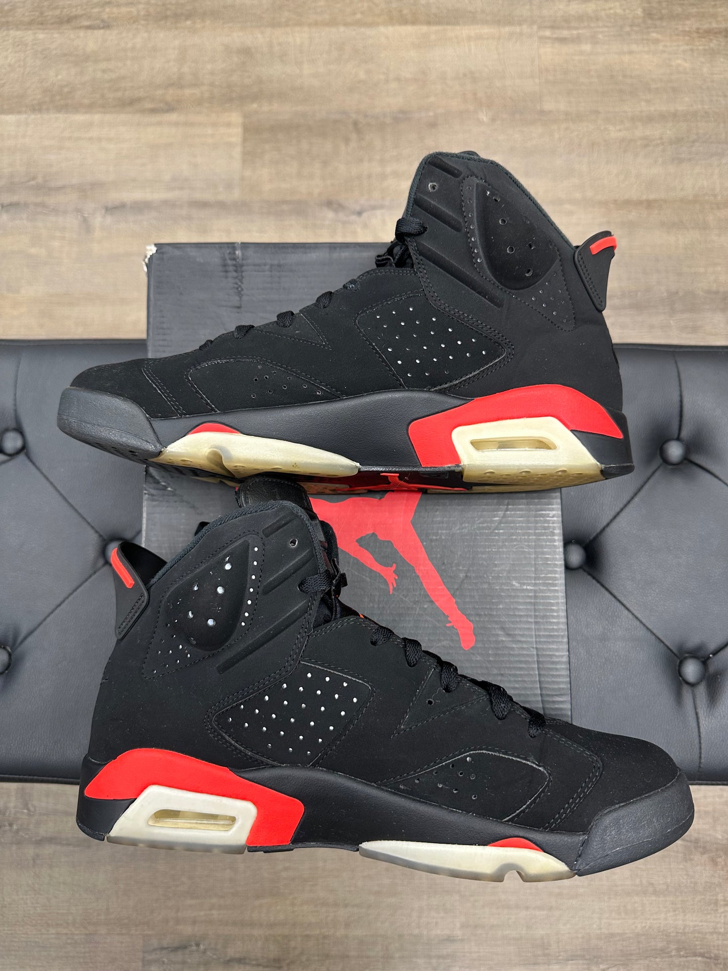Jordan 6 Retro Black Infrared (2019) - Size 12 (U)