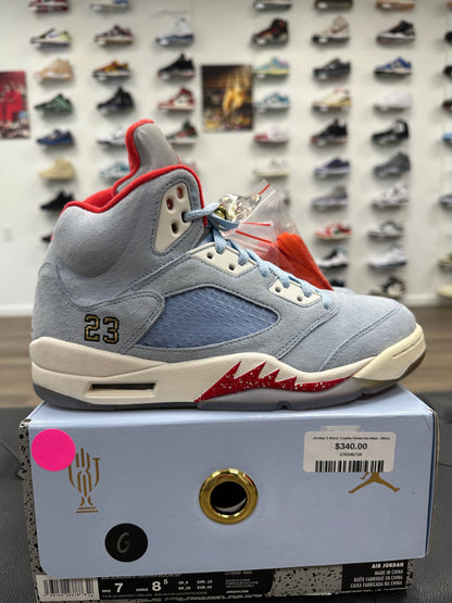 Jordan 5 Retro Trophy Room Ice Blue - Size 7