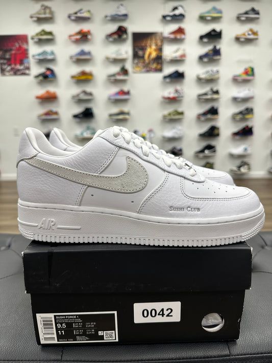 Nike Air Force 1 Low Sushi Club White - Size 9.5