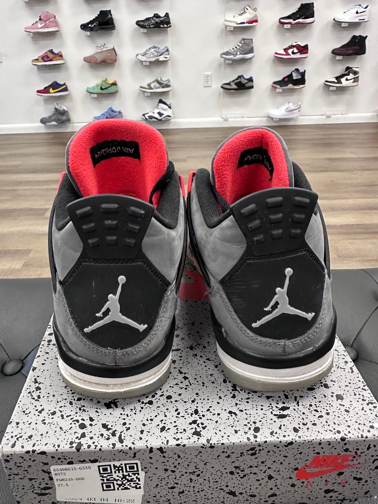 Jordan 4 Retro Infrared (GS) - Size 5Y (U)