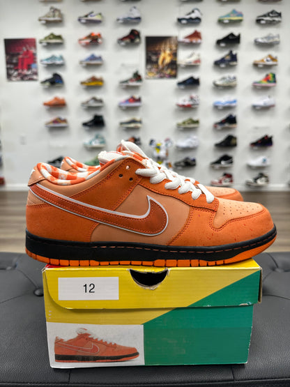 Nike SB Dunk Low Concepts Orange Lobster - Size 12 (U)