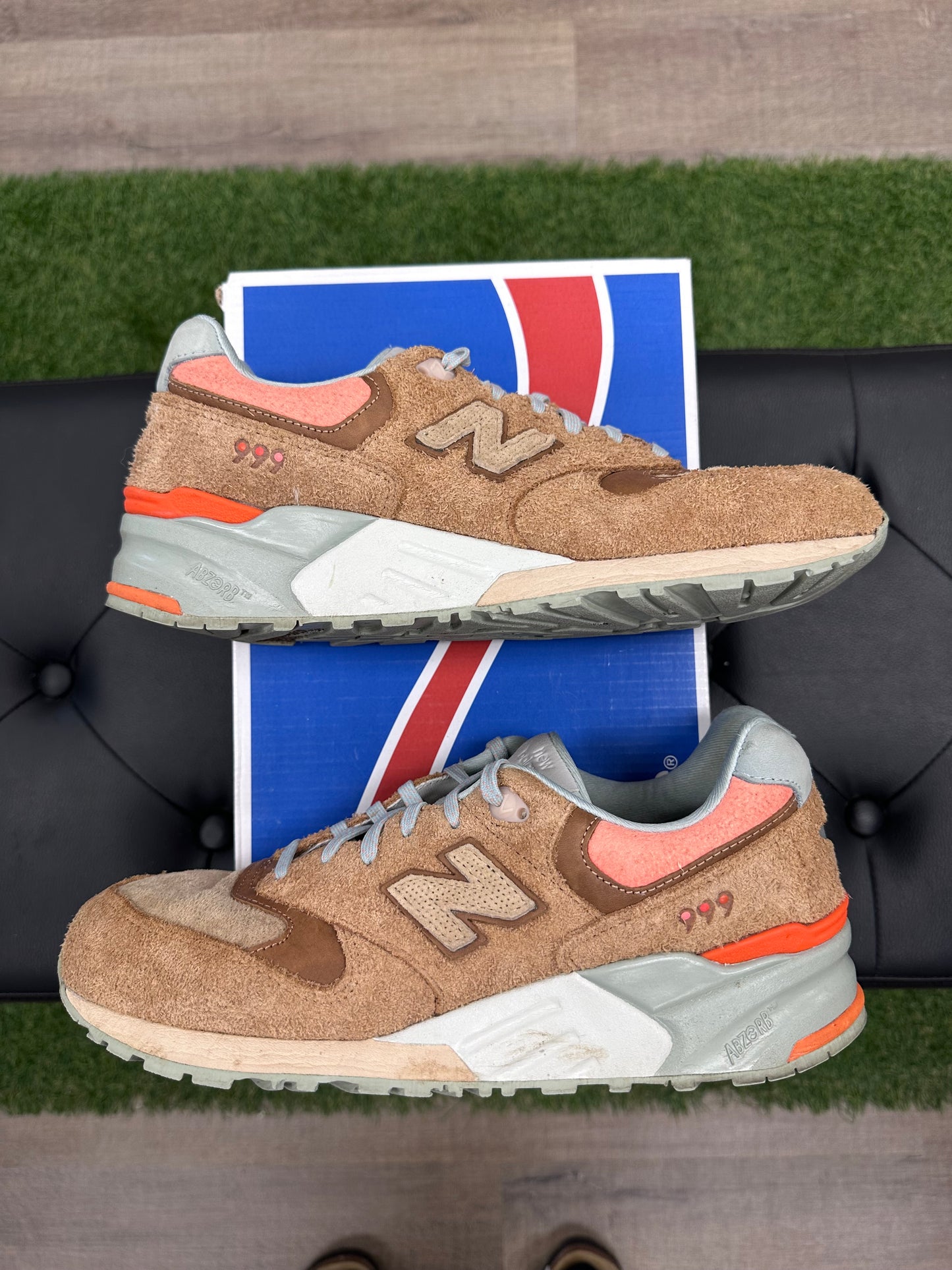 New Balance 999 Packer Shoes CML - Size 9.5 (U)