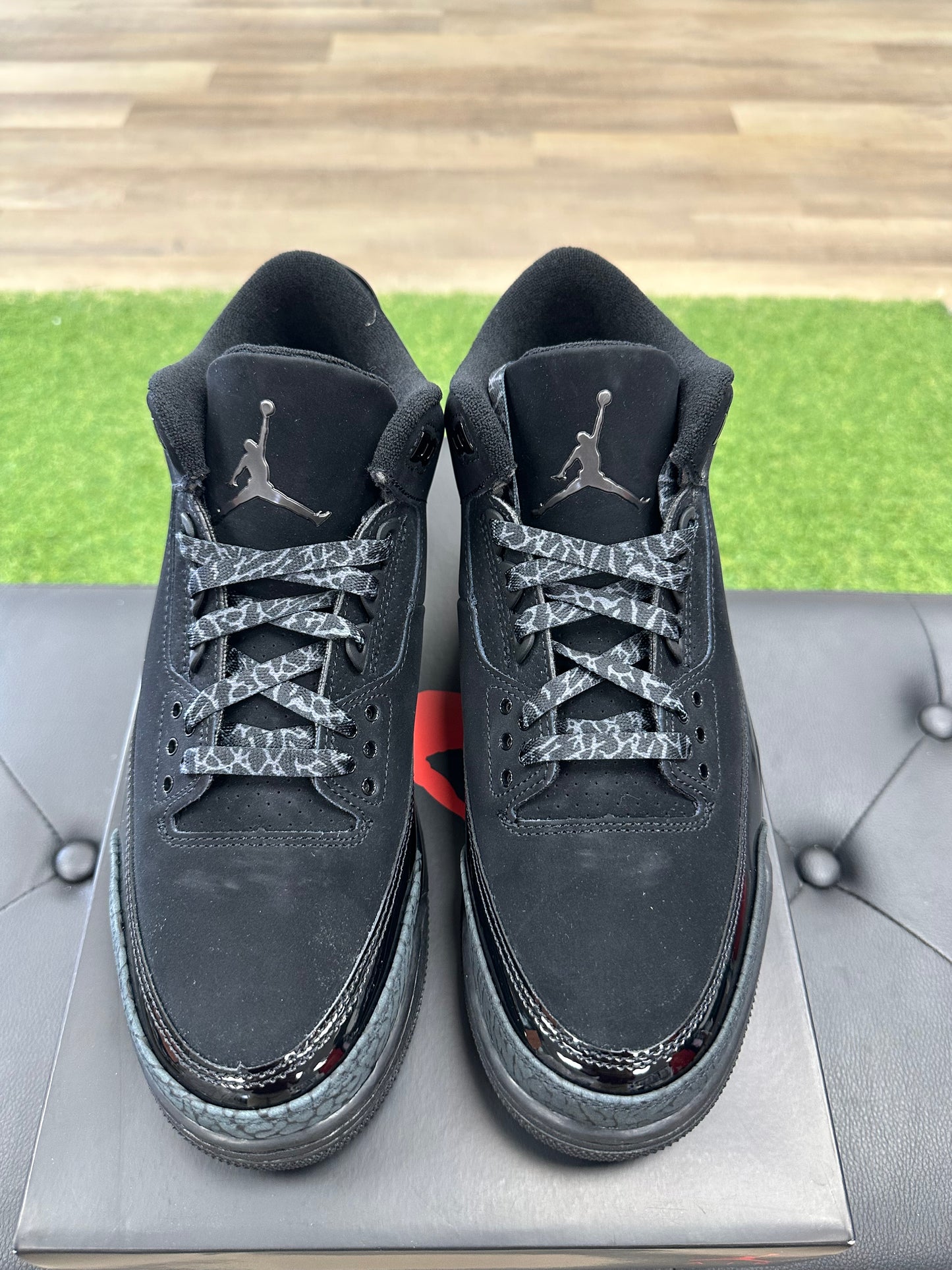Jordan 3 Retro Black Cat (2025) - Size 10