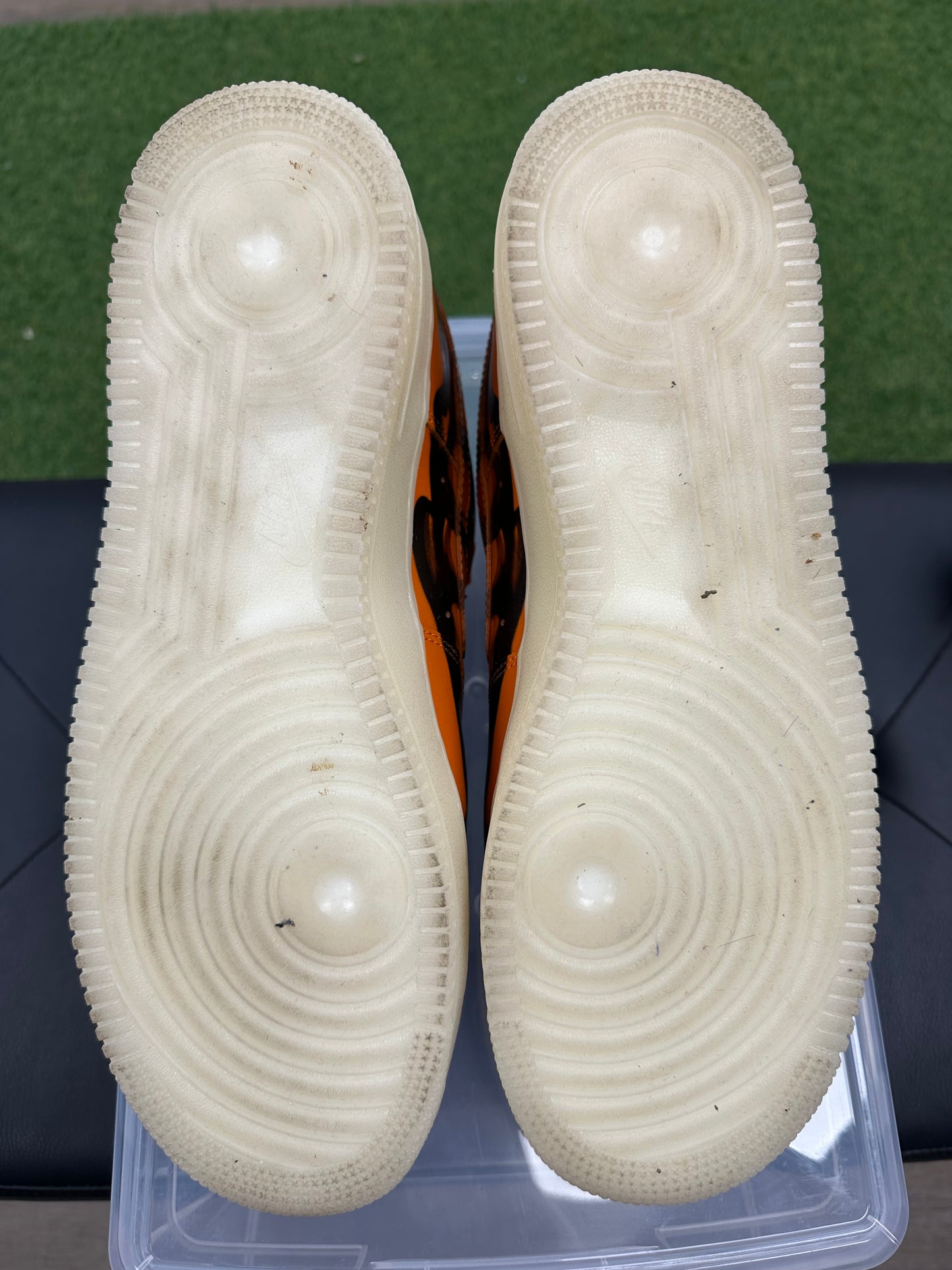 Nike Air Force 1 Low Orange Skeleton Halloween (2020) - Size 11.5 (U)