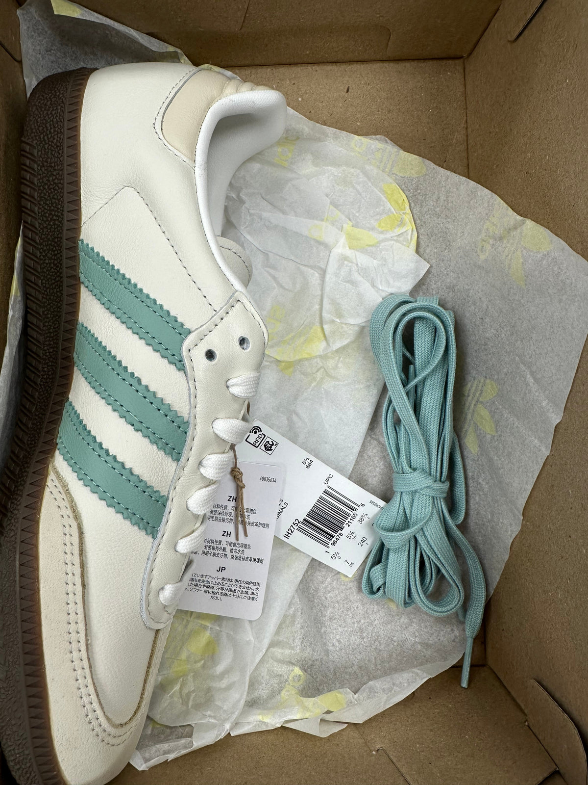 adidas Samba OG Hazy Green (Women's)