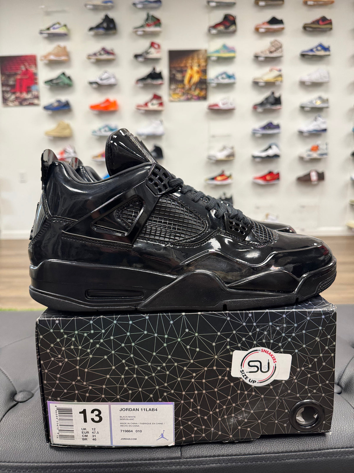 Jordan 4 Retro 11Lab4 Black