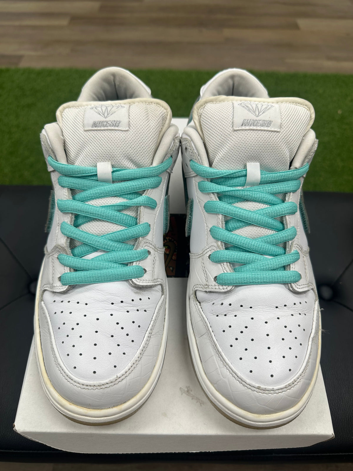 Nike SB Dunk Low Diamond Supply Co. White Diamond