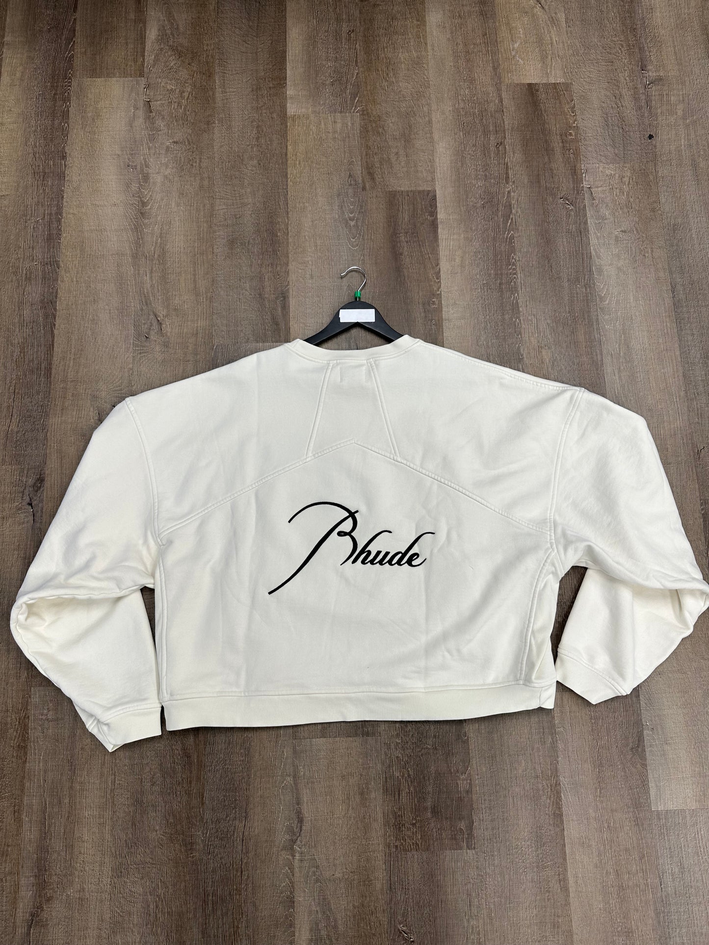 RHUDE Crewneck Vintage White - Mens