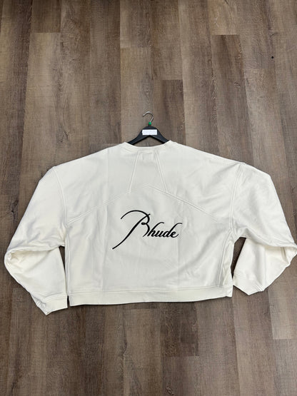 RHUDE Crewneck Vintage White - Mens