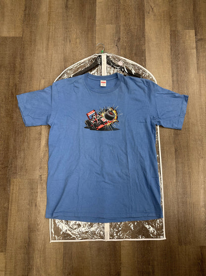 Supreme Crash Tee (FW21) Dusty Light Royal