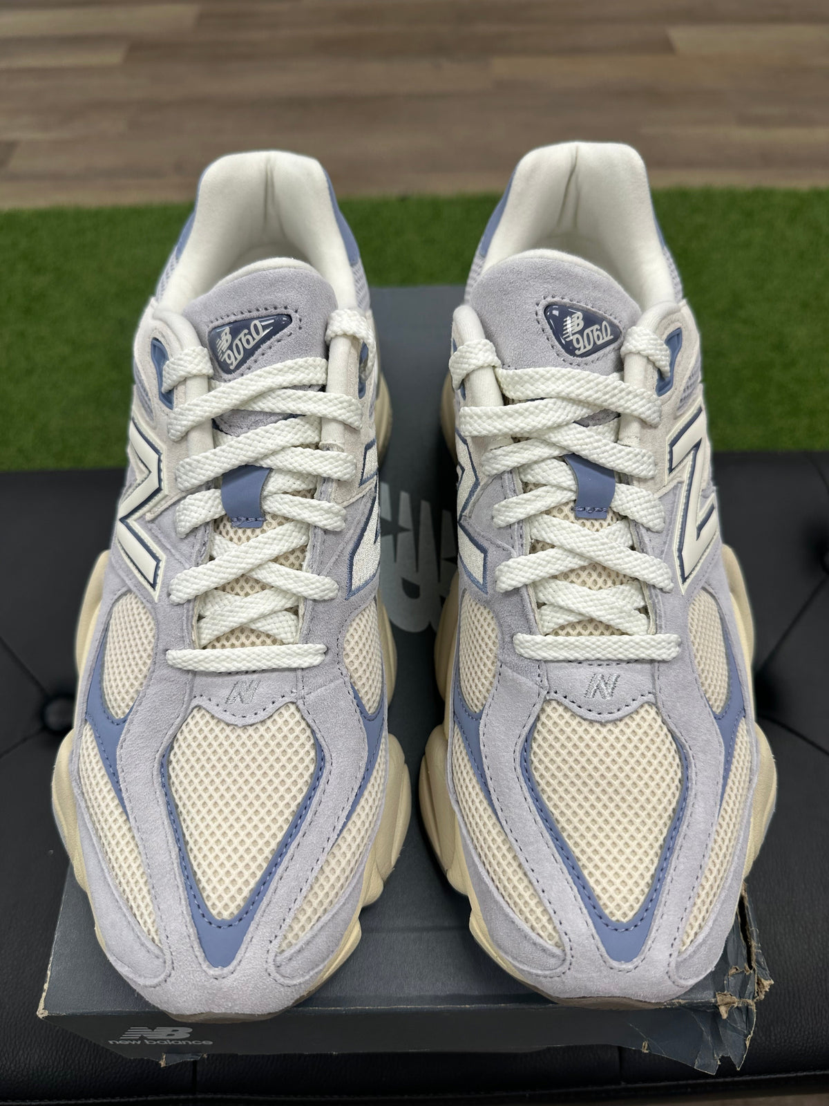 New Balance 9060 Pearl Grey Linen