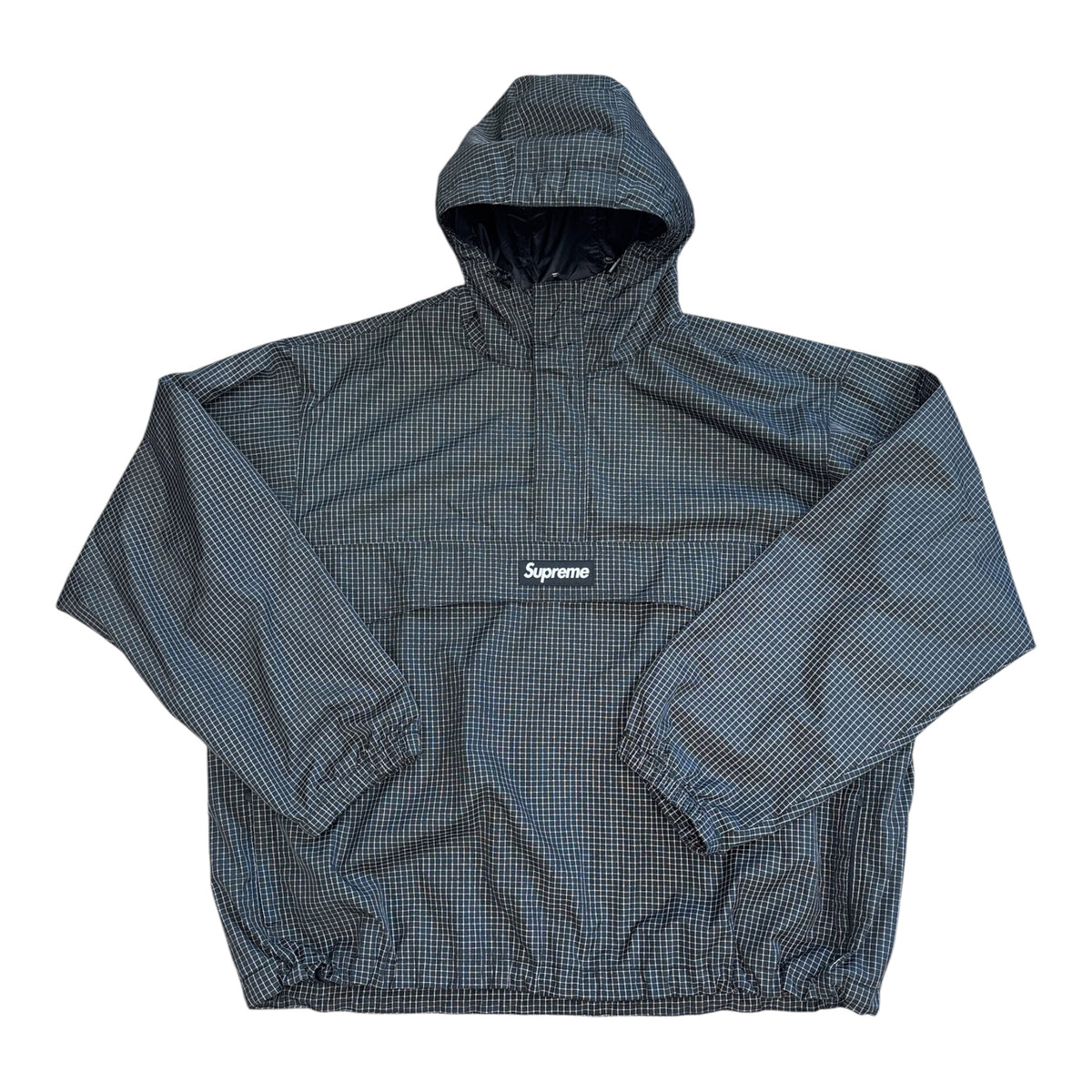 Supreme Reflective Ripstop Anorak Black
