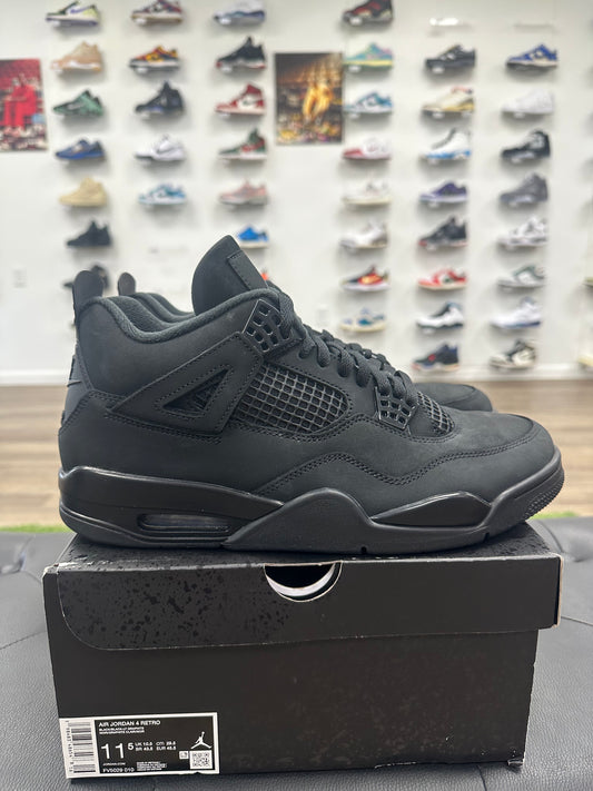 Jordan 4 Retro Black Cat (2025) - Size 11.5 (U)