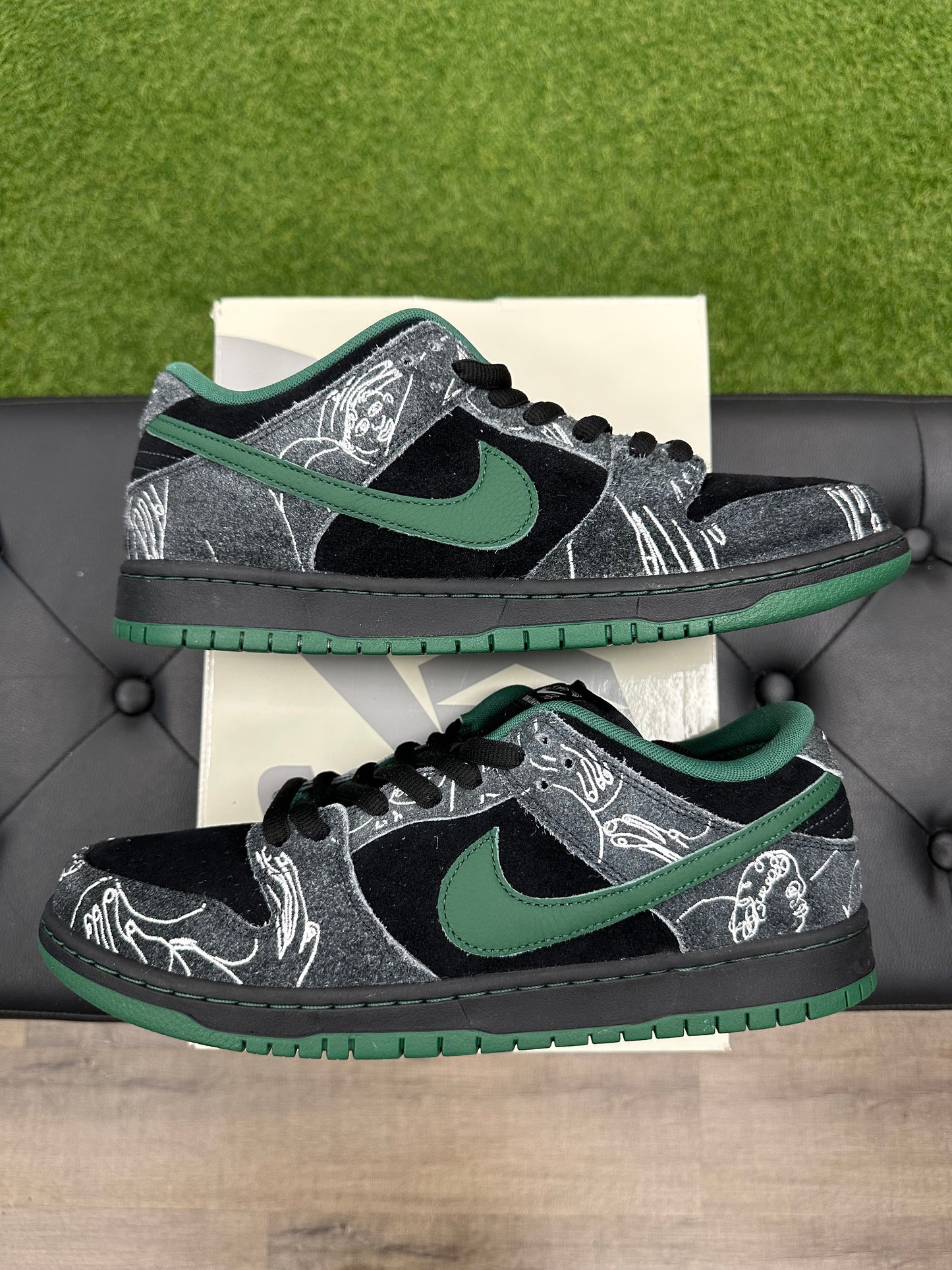 Nike SB Dunk Low There Skateboards - Size 12 (U)