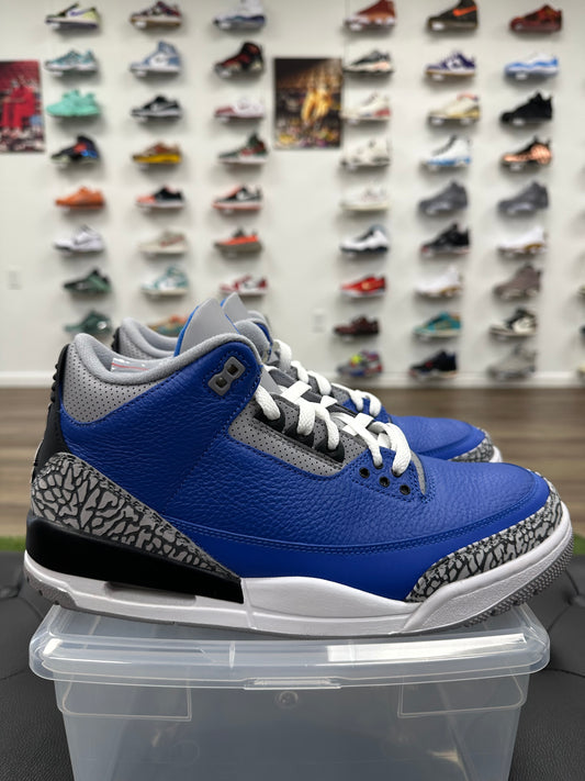 Jordan 3 Retro Varsity Royal Cement - Size 11 (U)