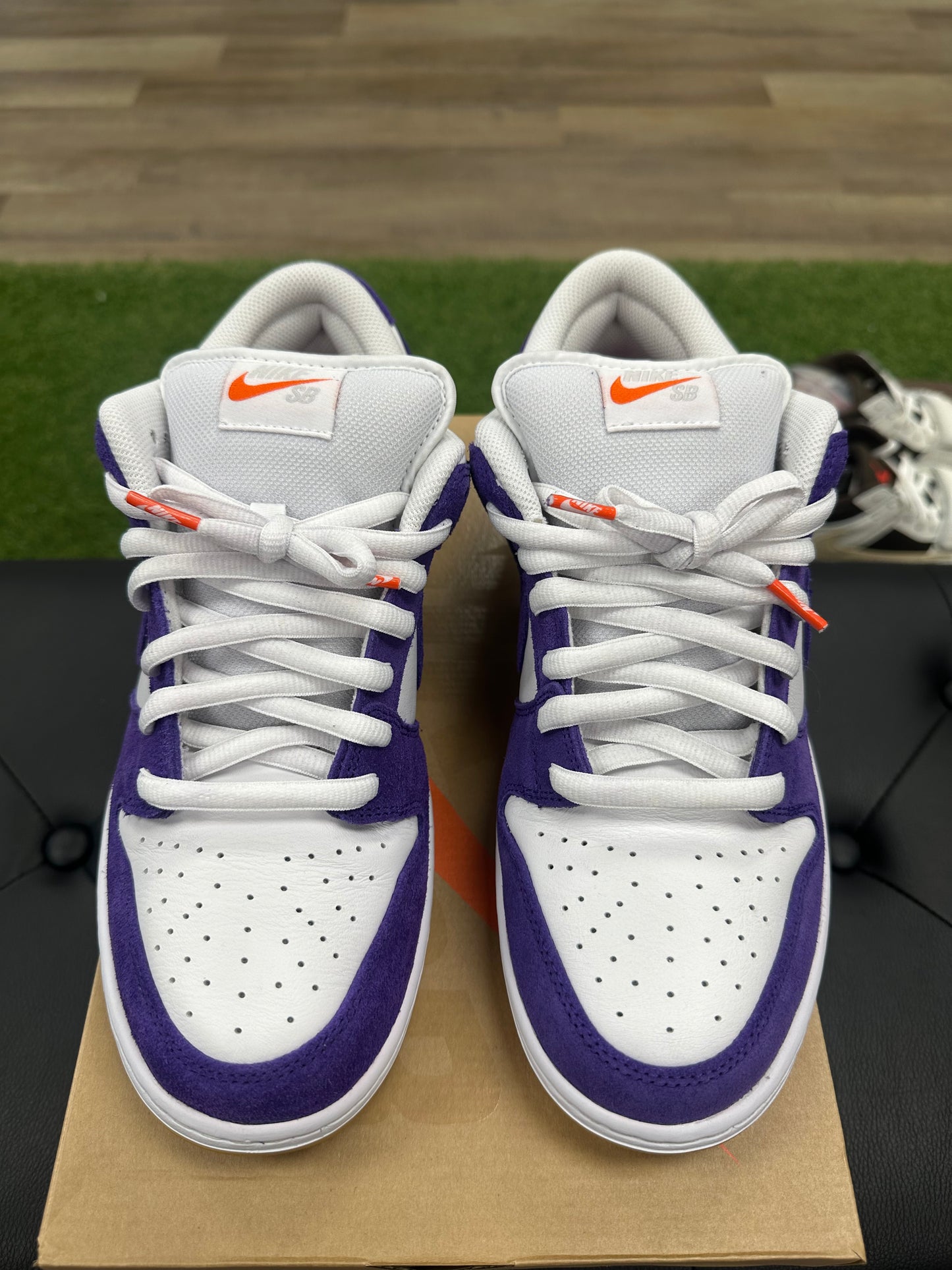 Nike SB Dunk Low Pro ISO Orange Label Court Purple - Size 11 (U)