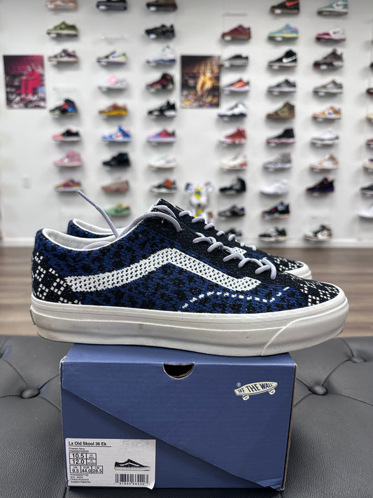 Vans LX Old Skool Woven Navy - Size 10.5 (U)