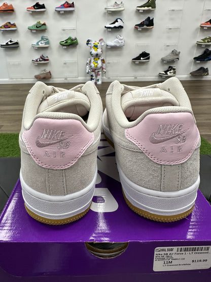 Nike Air Force 1 Low SB Light Orewood Brown Pink - Size 11