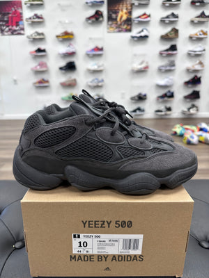 adidas Yeezy 500 Utility Black - Size 10 (U)