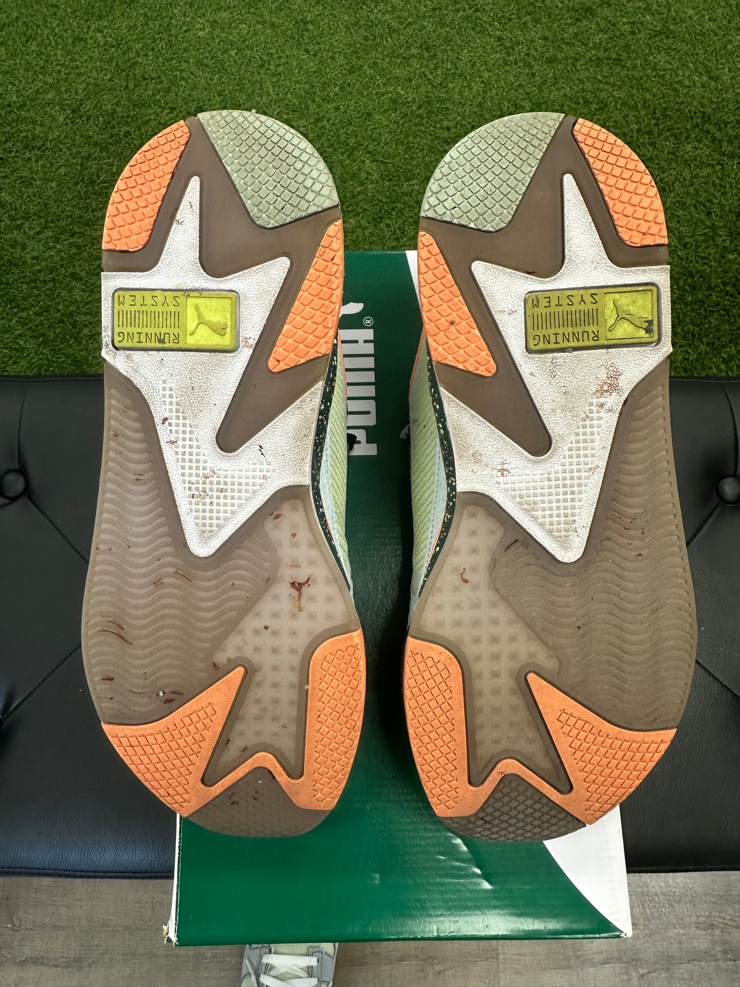 Puma RS-X FD Fair Aqua Ponderosa Pine - Mens (U13)