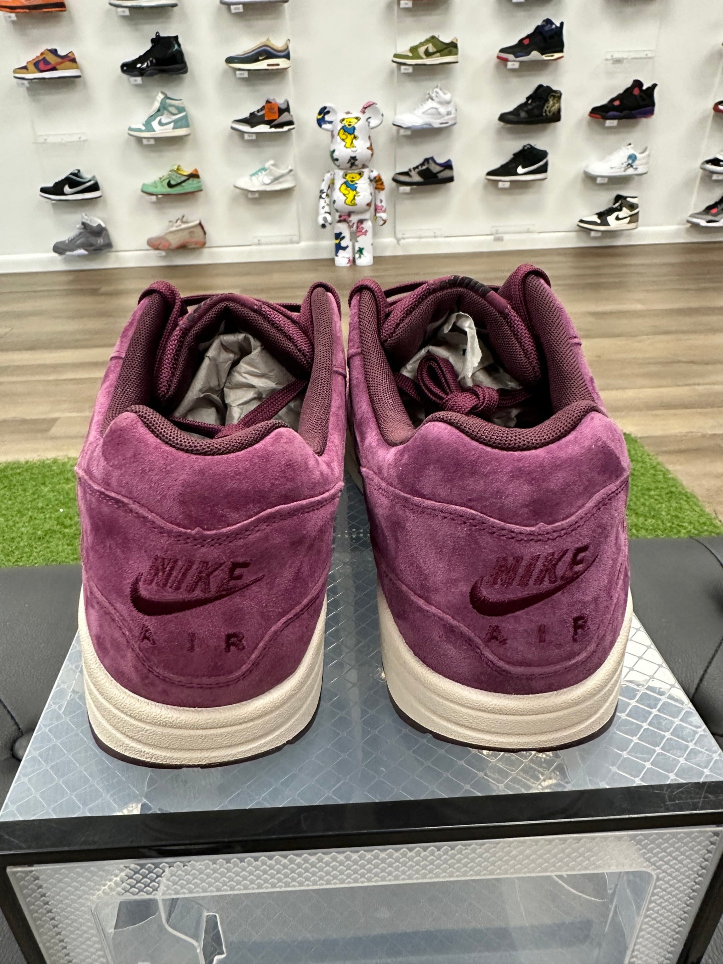 Nike Air Max 1 Bordeaux Desert Sand - Size 12 (U)
