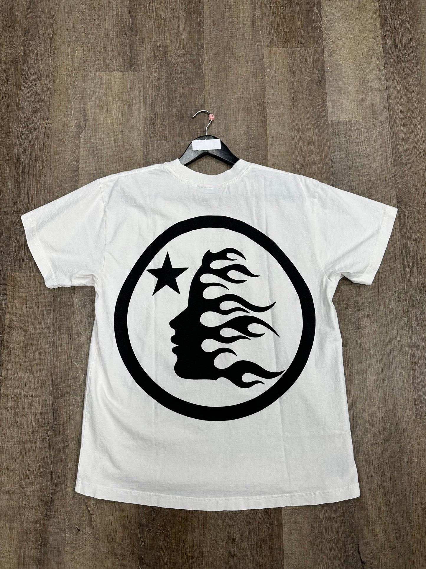 Hellstar HStar Horizontal T-Shirt White - Size Medium