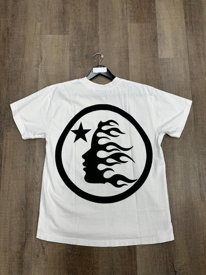 Hellstar HStar Horizontal T-Shirt White - Size Medium