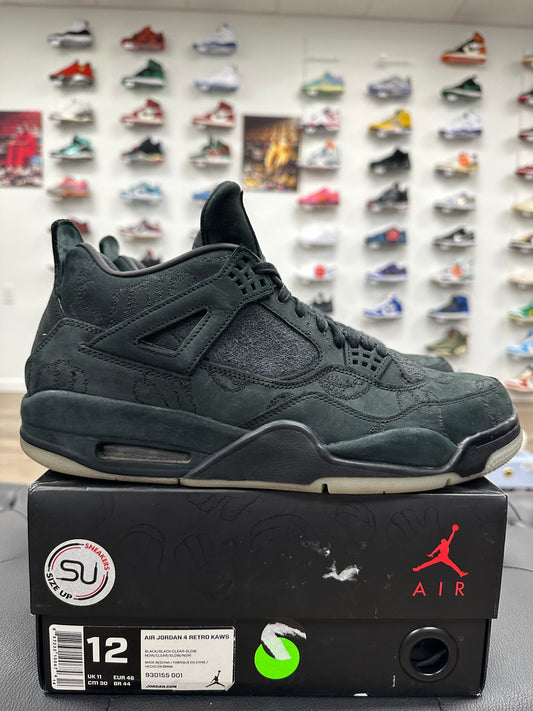 Jordan 4 Retro Kaws Black - Mens (U)
