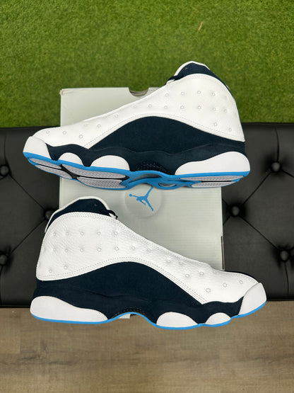 Jordan 13 Retro Obsidian Powder Blue White - Size 10