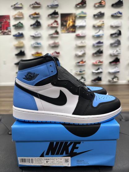 Jordan 1 Retro High OG UNC Toe - Size 8.5