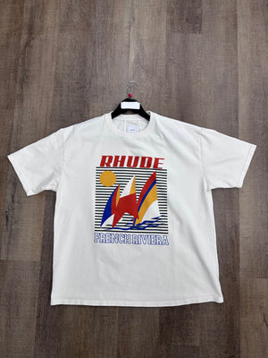 Rhude French Rivera T-Shirt - Size Large (U)
